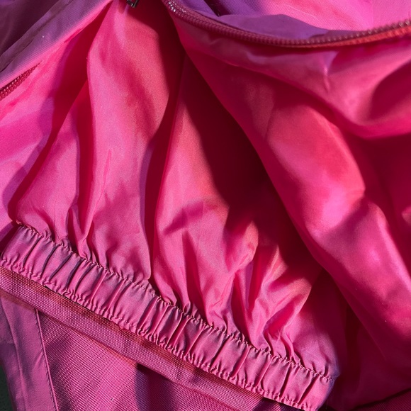 L.L. Bean Ski Snow Pants Bib Girls Youth Size 16 Insulated Pink Reinforced Knees - Picture 7 of 14